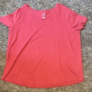 EVRI Women's Short Sleeve Pink Tee